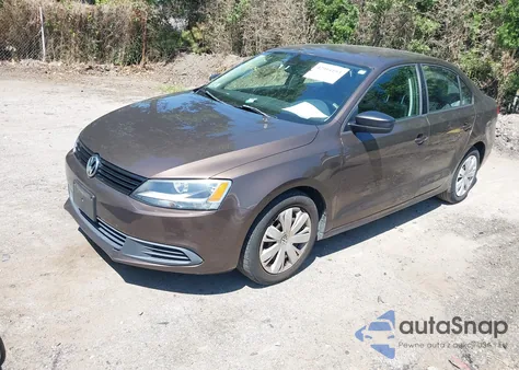 2012 Volkswagen Jetta 2.0L S из США, поврежденный, VIN 3VW2K7AJ6CM336060